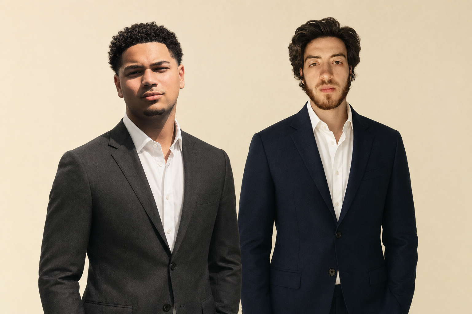 Quentin and Louay, the founders of WealthNavigator